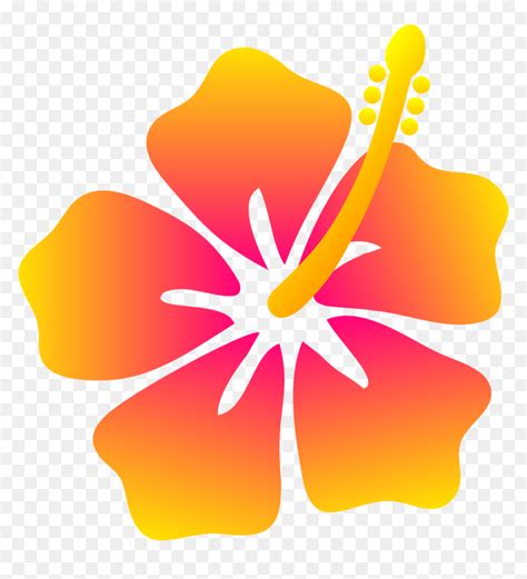 Transparent Jungle Vines Png Hawaiian Flower Clip Art