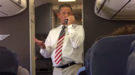 flight attendant s routine gone viral is totally hilarious
