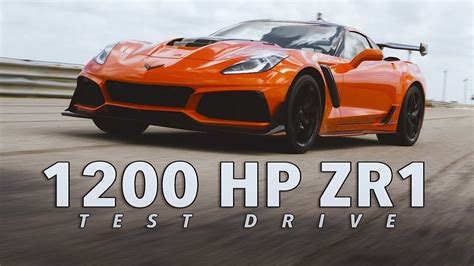 Hennessey Hpe1200 Corvette Zr1 Test Drive Youtube