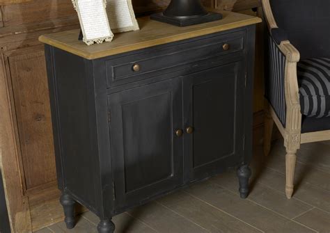 Leur style contemporain embellira votre pièce. buffet ancien noir et bois - Le specialiste du meuble ancien