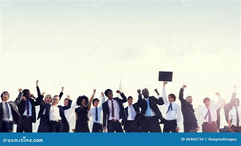 Business People Corporate Celebration Success Concept Stock Photo