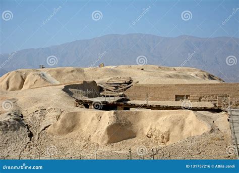 Prehistoric Zikkurat Tepe Sialk Iran Stock Photo Image Of