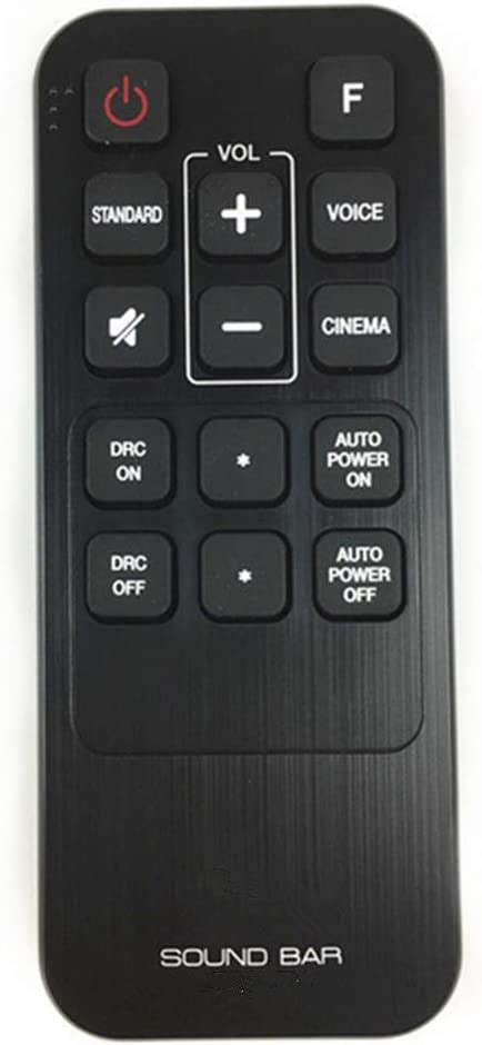 akb74815311 remote control for las260b las160b soundbar system with yellow remote