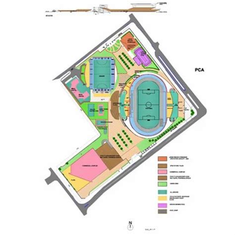 Master Plan For The Mohali Sports Complex At Best Price In New Delhi