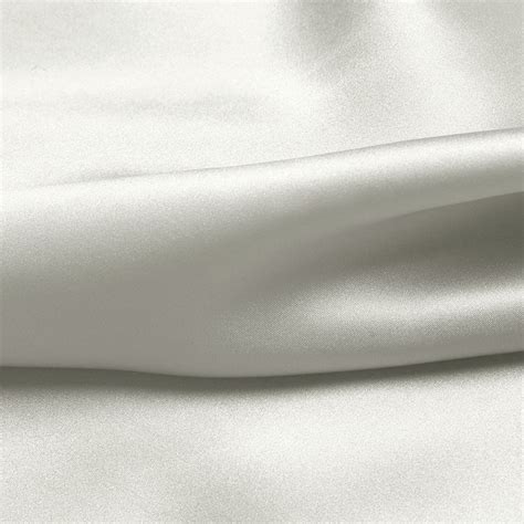 Grey Cream Color Charmeuse Fabric Pure Silk For Fashion