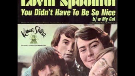 You Didnt Have To Be So Nice The Lovin Spoonful Cover By Robbie