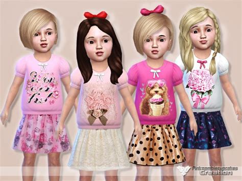 The Sims Resource Precious Casual Collection For Toddler By