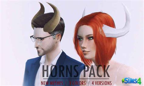 Sims 4 Cc Cow Horns