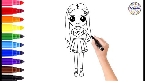 Sketch And Coloring Olivia Rodrigo Drawing Easy Step By Step Good 4 U
