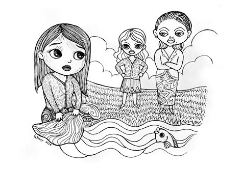 She and her daughter makes bawang putih's life agony and suffering. Indonesian Folklore (Folklor Indonesia): Bawang Merah and ...