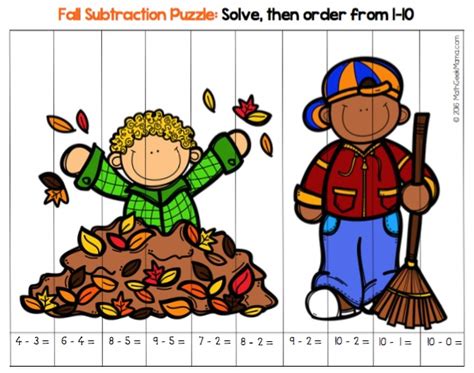 Free Printable Worksheets Fall Themed Puzzles Southern