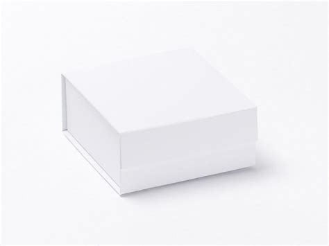 Luxury White Small Folding T Box For Jewellery Packaging Foldabox