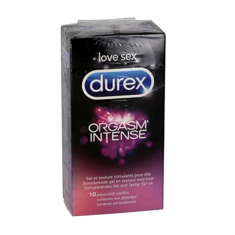 Durex Orgasm intense Préservatifs boite de 10 La Pharmacie de Pierre