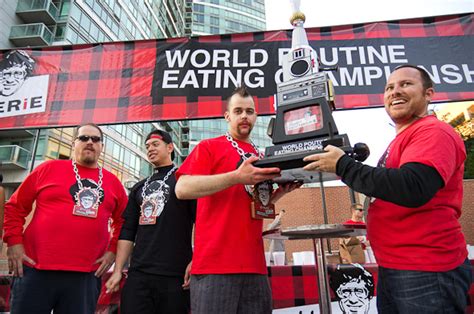 World Poutine Eating Champ Defends Crown In Toronto