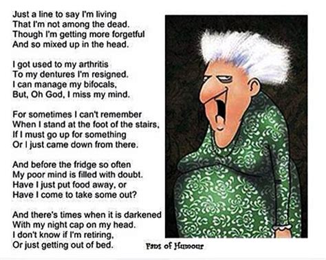 Whimsical Poem For Seniors Having Fun Funny Poems Senior Humor