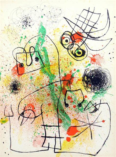 Joan Miró Lithographs For Sale At 1stdibs