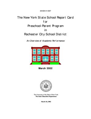 To do so, you'll want to visit the new york department of state website. Fillable Online p12 nysed The New York State School Report Card for Preschool-Parent - p12 nysed ...