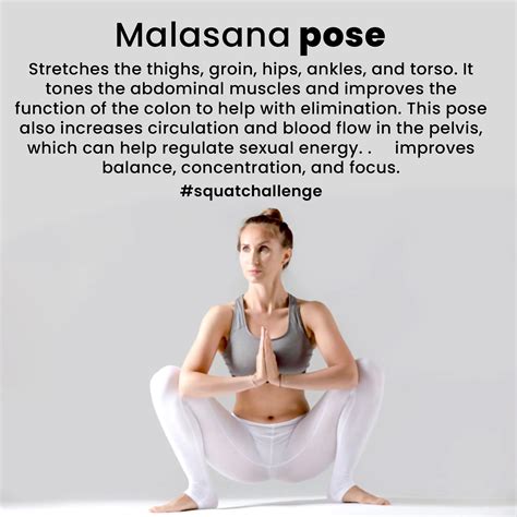 Malasana Pose Yoga Facts Restorative Yoga Yoga Fitness