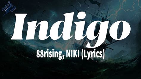 88rising NIKI Indigo Lyrics YouTube