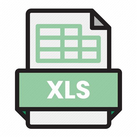 Doc, document, excel, file, folder, xls icon