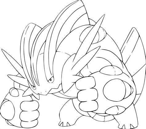 Mega Pokemon Coloring Pages At Getcolorings Com Free Printable PDMREA