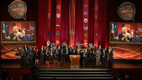 Class Of Officially Enshrined Into Basketball Hall Of Fame NBA Com