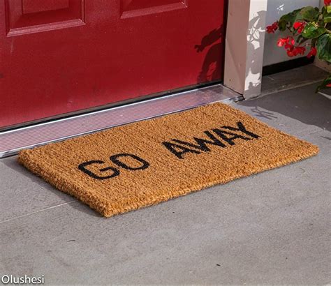 Go away (cold song), 1998. Go Away Doormat - ThingsIDesire