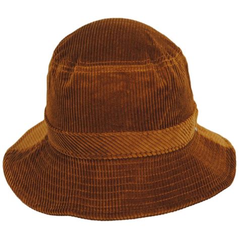 Brixton Hats Petra Cotton Corduroy Packable Bucket Hat Bucket Hats