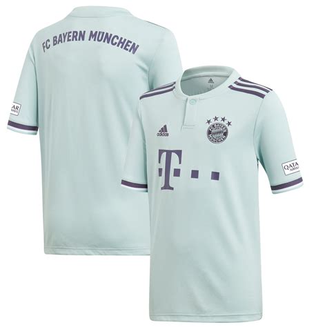 Bayern munchen 2010/2011 third football shirt jersey. Youth adidas Light Blue Bayern Munich 2018/19 Away Replica ...