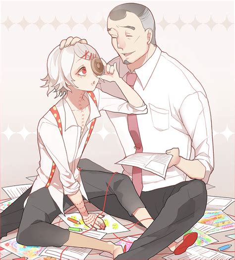 Suzuya Juuzou And Shinohara Yukinori Tokyo Ghoul Drawn By Ayatoki 1