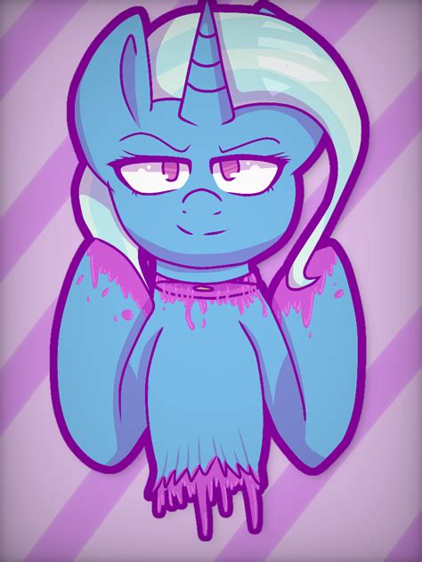 1372023 Semi Grimdark Artistponliestar Trixie Pony Unicorn