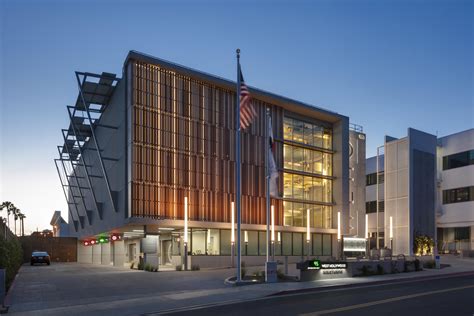 West Hollywood Debuts Automated Parking Garage Designed By Lpa Inc Super Design Ideas