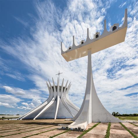 Gallery Of Gallery Oscar Niemeyers Cathedral Of Brasília Photographed