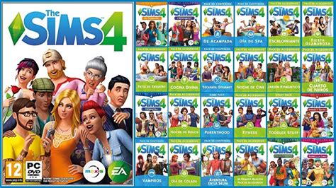 ¡ Descargar E Instalar Los Sims 4 Juego Base Todos Los Packs Hasta