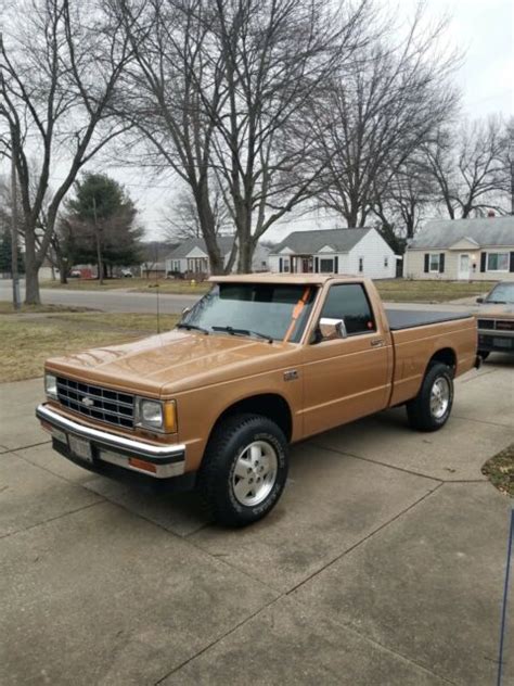Chevy S10 Pickup 1986 4x4 For Sale Chevrolet S 10 1986 For Sale In