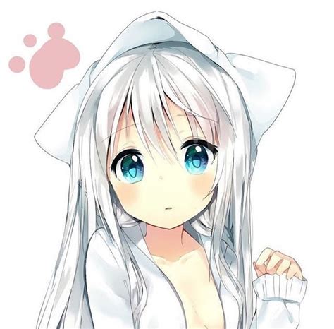 Cute white kitten with blue eyes anime. Female Pfp Aesthetic Anime Blue Pfp - Anime Wallpaper HD