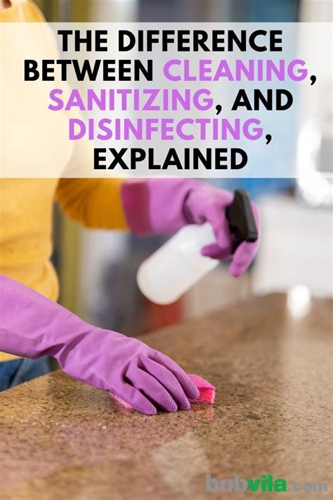 When deciding how best to approach the cleaning of your to sanitise means to greatly reduce the number of bacteria to low levels that are recommended by public health criteria. The Difference Between Cleaning, Sanitizing, and ...