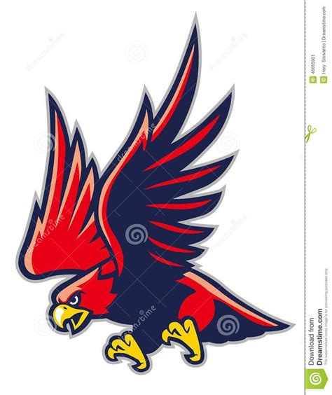 Hawks Mascot Logo Logodix