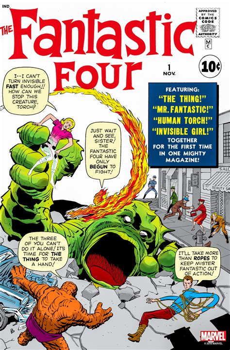 Cartoon Characters Fantastic Four