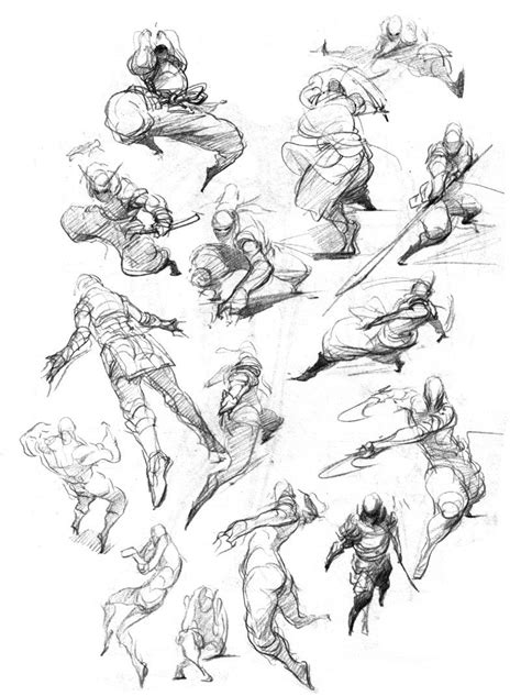 Action Pose Reference Figure Drawing Reference Anatomy Reference