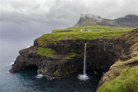 The construction of road tunnels through the steep mountains of the islands began in the 1960s. Faroe Islands Wallpapers Images Photos Pictures Backgrounds