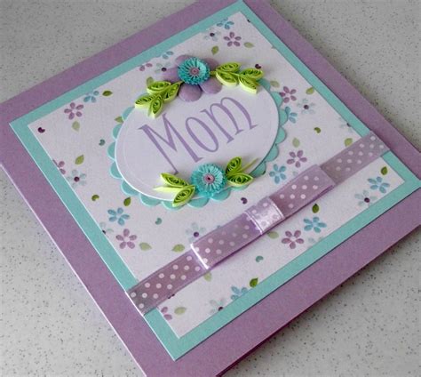 She did her job well! Paper Daisy Cards: Happy birthday mom!