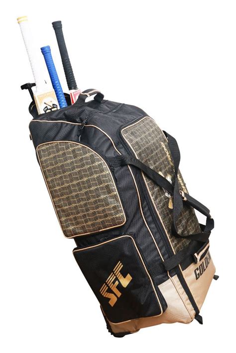 Sfc Golden Players Cricket Wheelie Kit Bag 2020 Edition Smashing