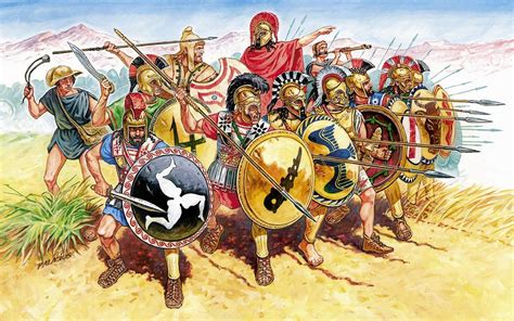 Greek Infantry Of The 5th 4th Century Bce Slinger Peltast And