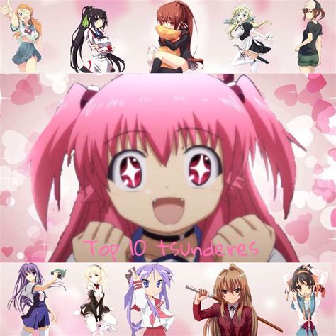 ¡top 10 Tsundere Anime Amino