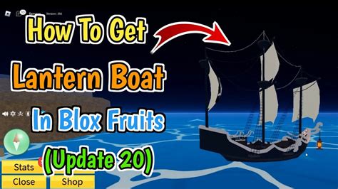 How To Get Lantern Boat In Blox Fruits 2024 Complete Step By Step