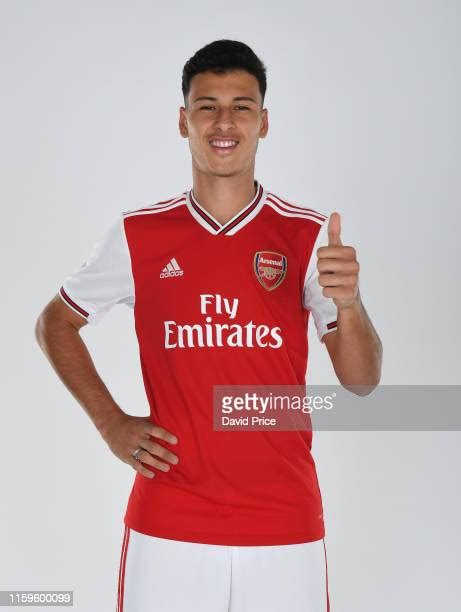 arsenal unveil new signing gabriel photos and premium high res pictures