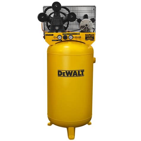 Dewalt 80 Gallon Single Stage Electric Vertical Air Compressor In The