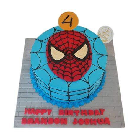 Anda tinggal duduk manis menantikan kuenya diantar kerumah. Gambar Kue Spiderman | Gambar Spiderman