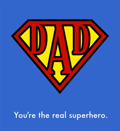 Create a professional business card in reinforce your brand identity with a personalized business card design. SuperDad E-Card - Doing More Today